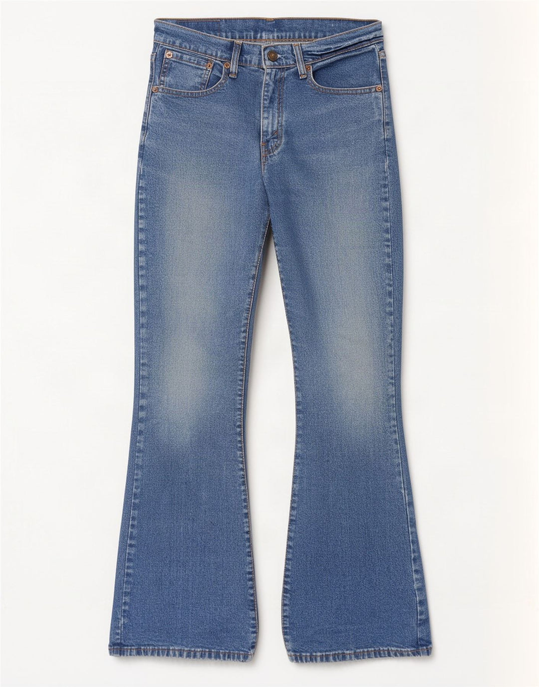Jeans Bootcut da donna Levi's W30 L30 in cotone blu