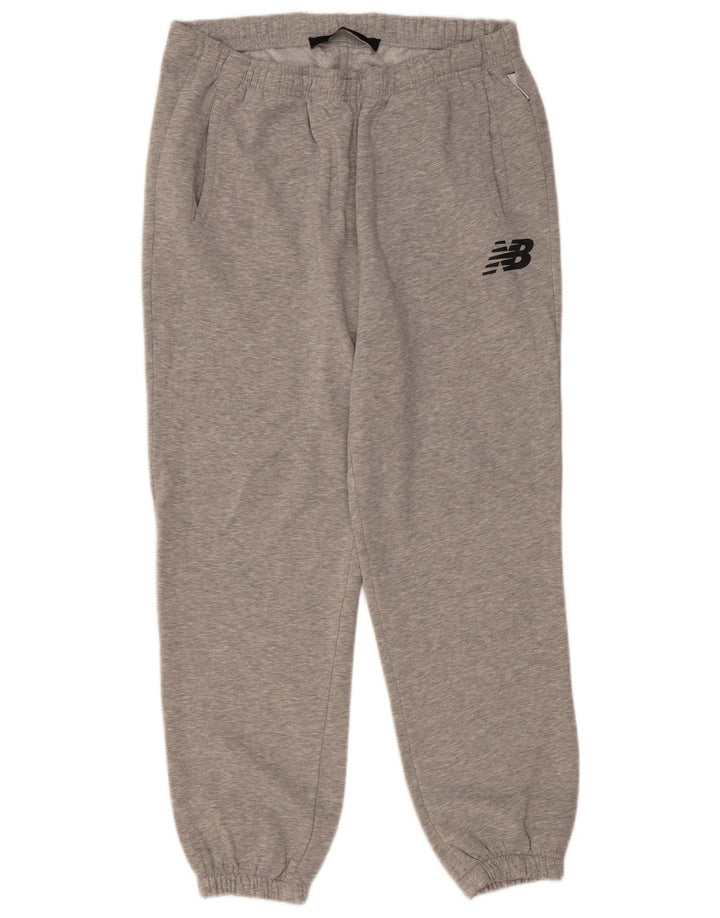 New Balance Herre træningsdragt Bukser Joggers Large Grå Polyester