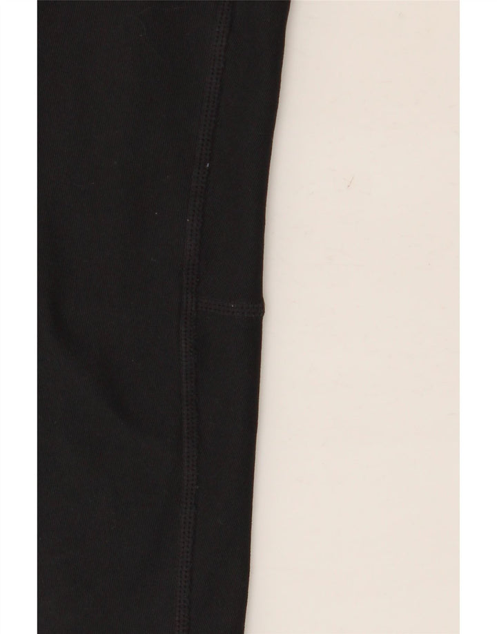 Nike Dame Dri Fit Capri Leggings UK 14 Medium Sort Polyester