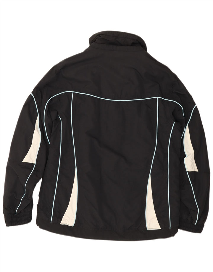 West Scout Womens Windbreaker Jacket UK 16 Large Black Colourblock Nylon