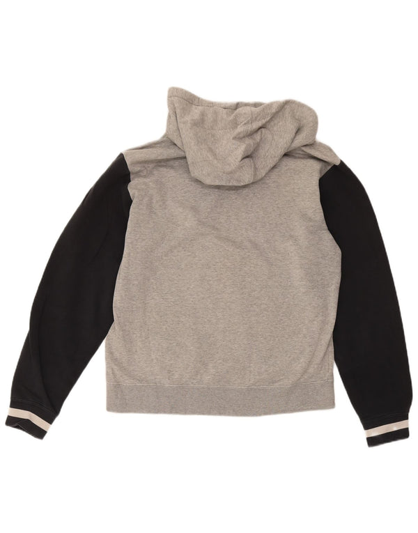 Nike Mens Graphic kapucnis pulóver XS szürke Colourblock pamut