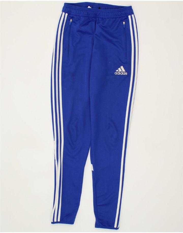 ADIDAS Womens Climacool Tracksuit Trousers UK 6 XS  Blue Polyester Vintage Adidas and Second-Hand Adidas from Messina Hembry 