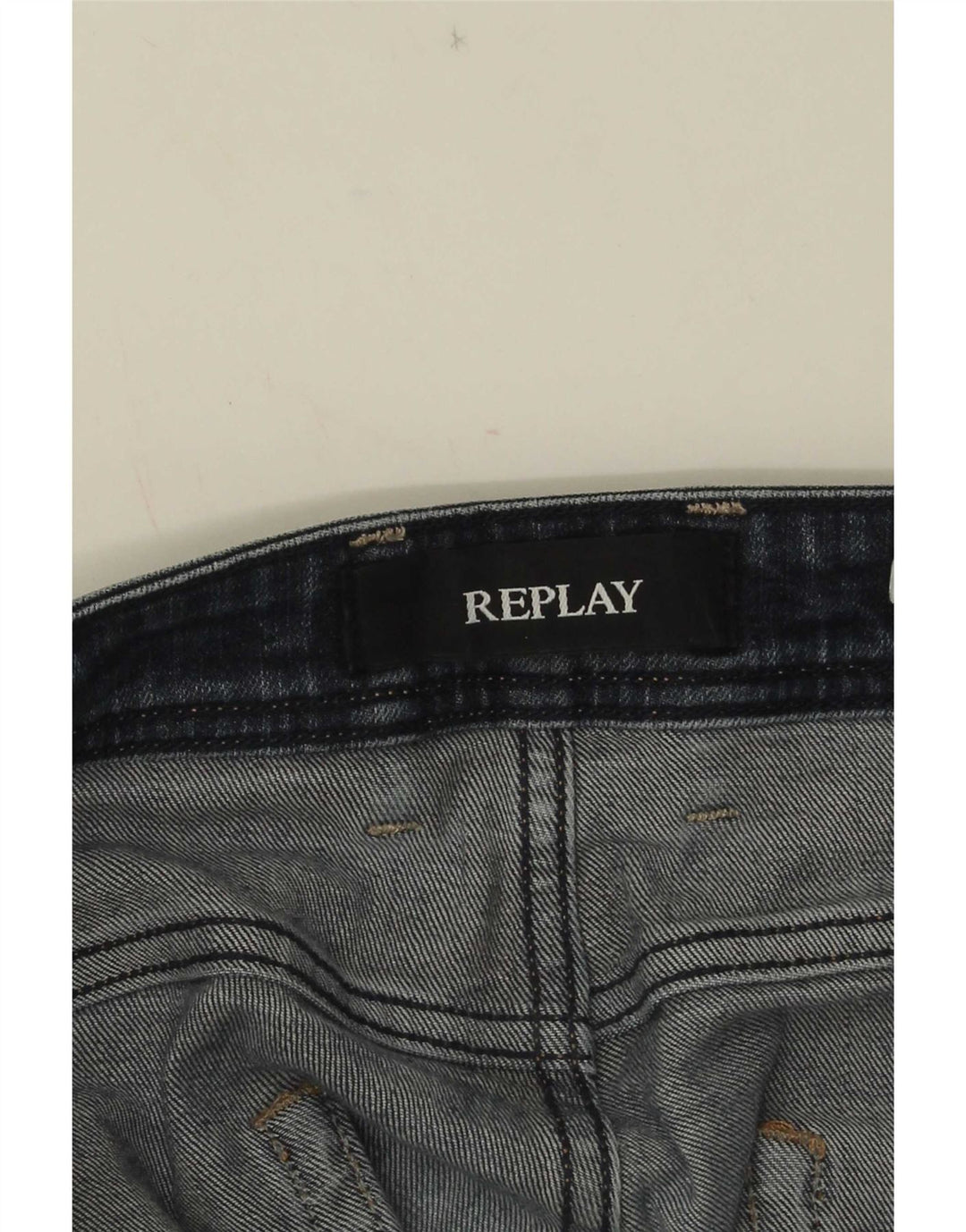 Replay Mens Grover Straight Jeans W34 L31 Blue