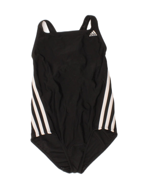 Adidas Mädchen Bademode 9–10 Jahre schwarz gestreift Polyester Sport