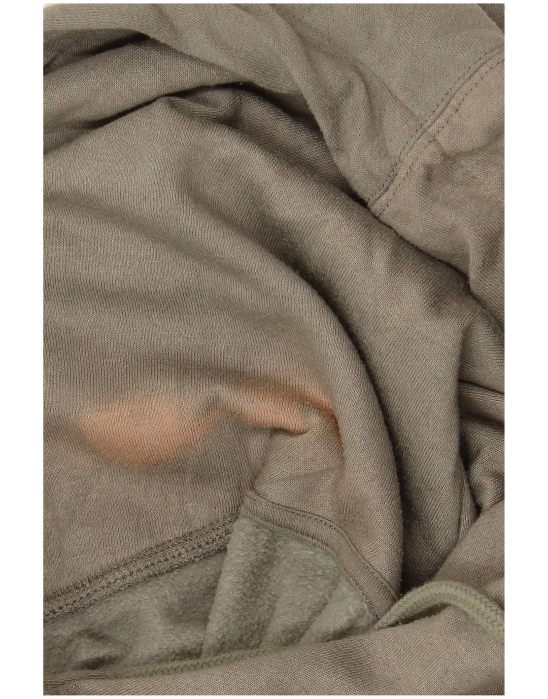 Topshop Womens Oversized Hoodie Jumper UK 16 Large Khaki Polyester