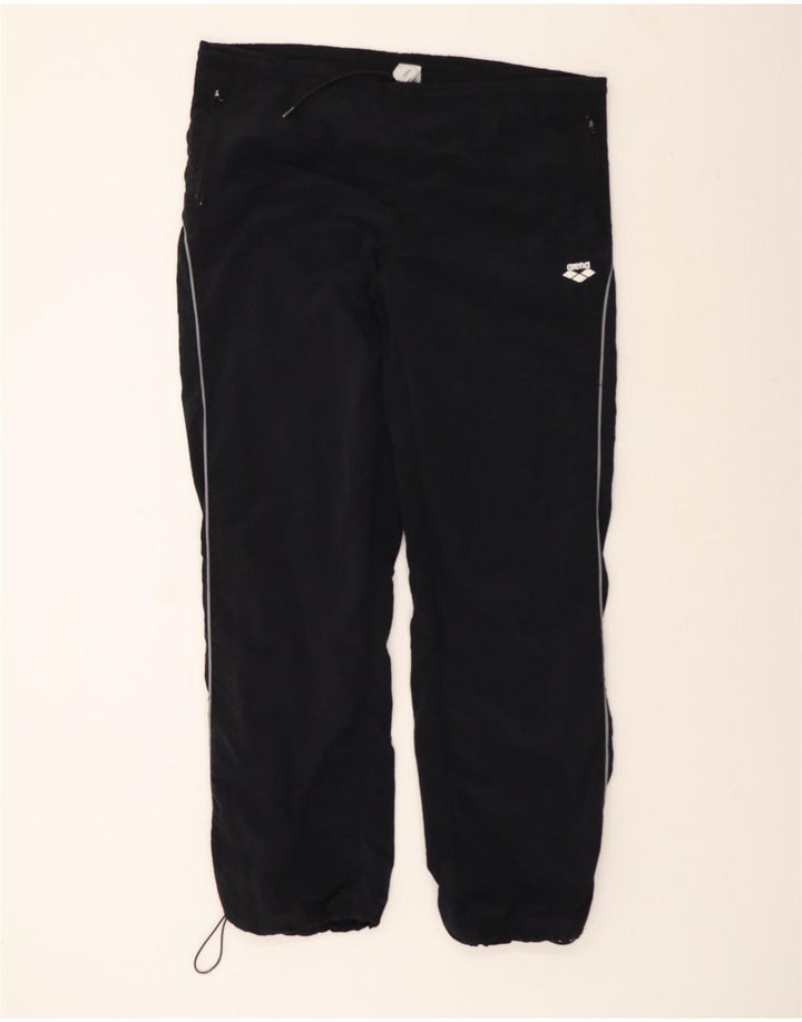 ARENA Mens Tracksuit Trousers Joggers XL Black Vintage Arena and Second-Hand Arena from Messina Hembry 