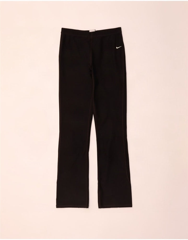 Pantaloni della tuta da donna Nike UK 10/12 Medium Nero Poliestere