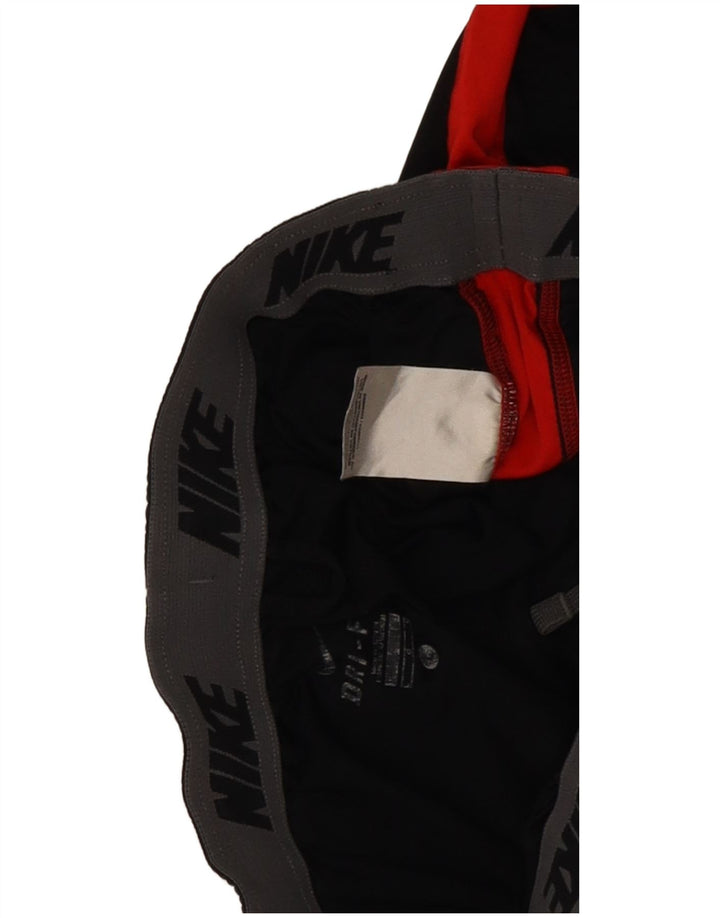 Nike Herre Dri Fit sportsshorts store sorte Colourblock Polyester