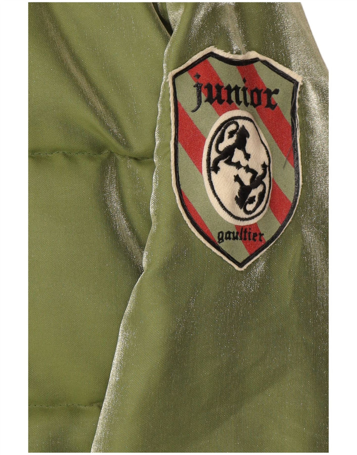 Junior Gaultier Femme Junior IT 42 Polyester Vert Moyen