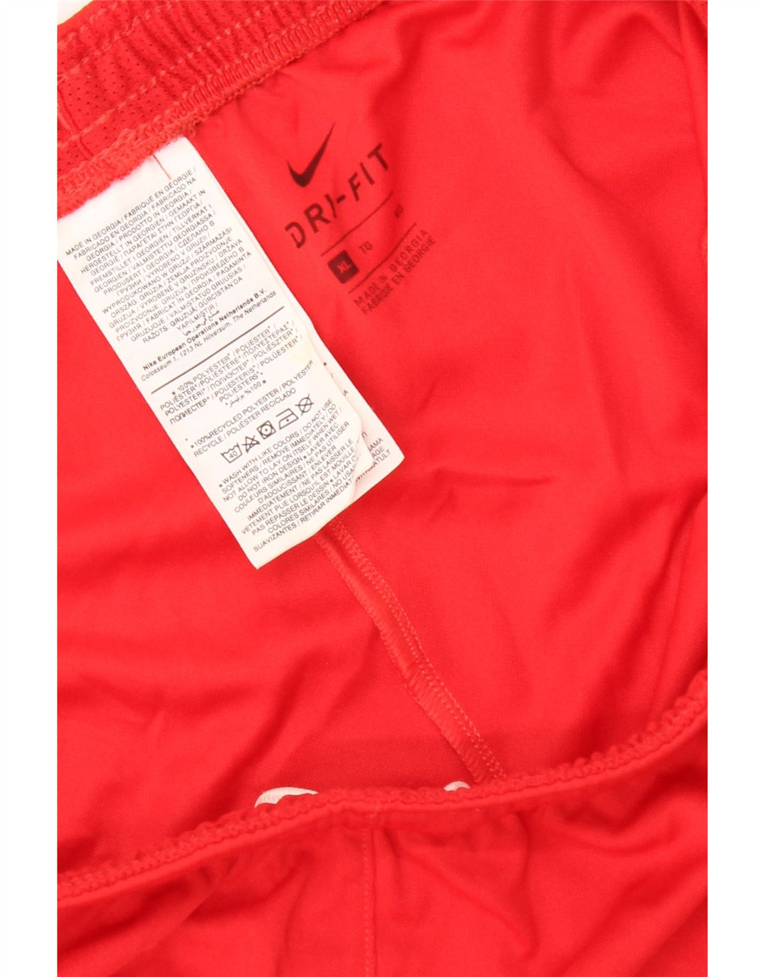NIKE Mens Dri Fit Sport Shorts XL  Red Polyester