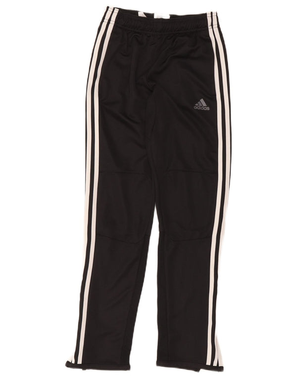 Παντελόνι αθλητικής φόρμας Adidas Boys Climalite 11-12 ετών μαύρο πολυεστέρα