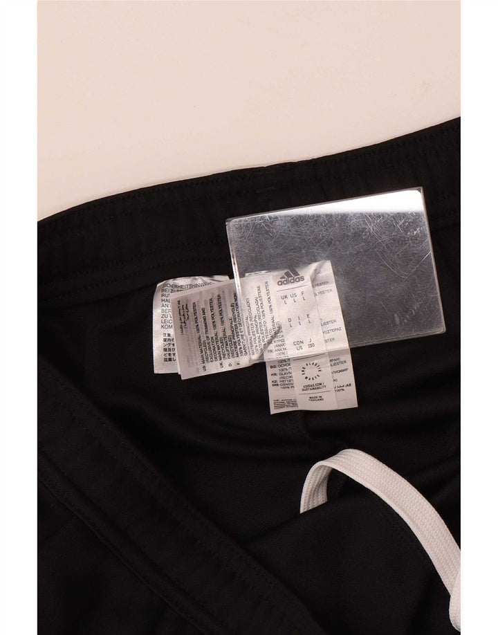 Adidas Pantalon de survêtement pour homme Large Noir Polyester