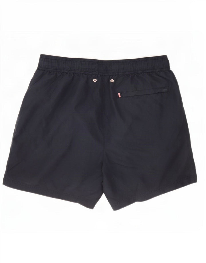 Jack Wills Mens Swimming Shorts Medium Navy Blue Polyester