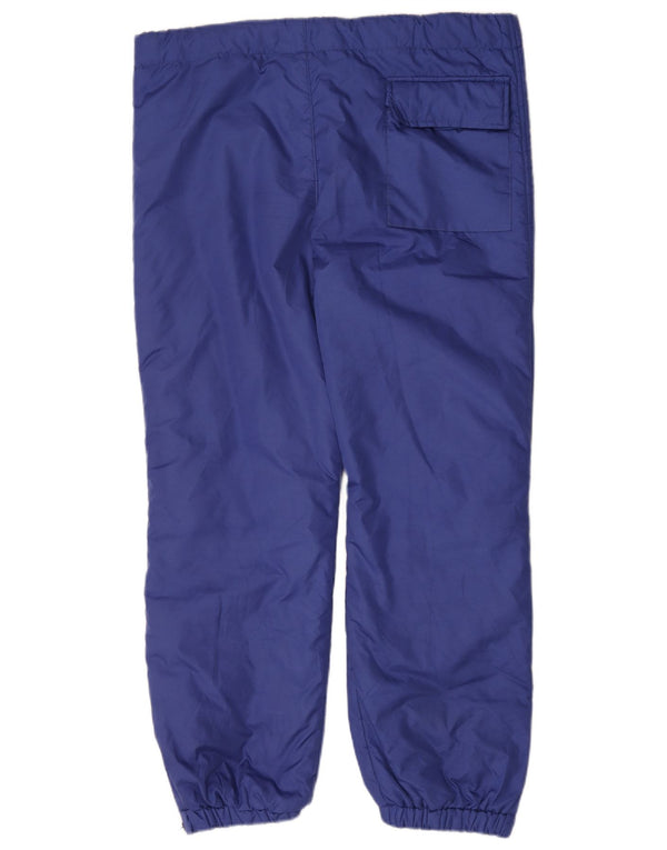 VINTAGE Mens Joggers Chino Trousers IT 54 2XL W42 L30 Blue Colourblock