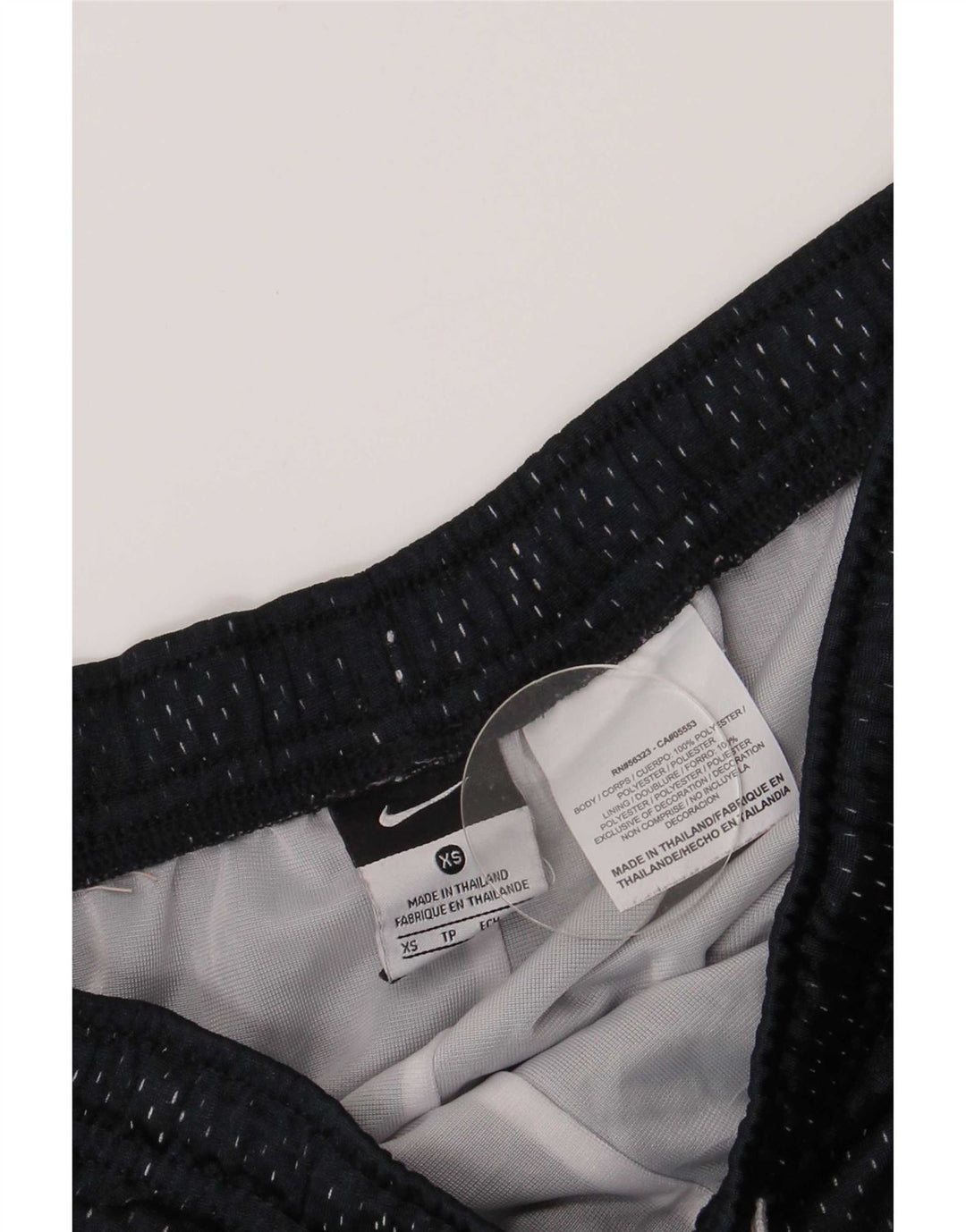 Pantaloncini sportivi Nike da uomo XS in poliestere blu navy
