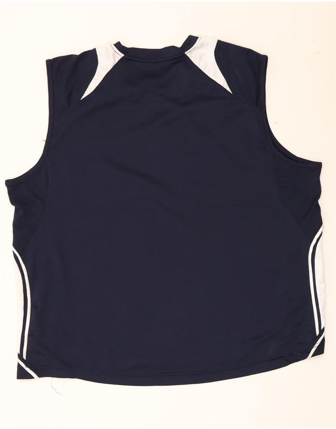 Starter Mens Vest Top XL Navy Blue Colourblock Polyester