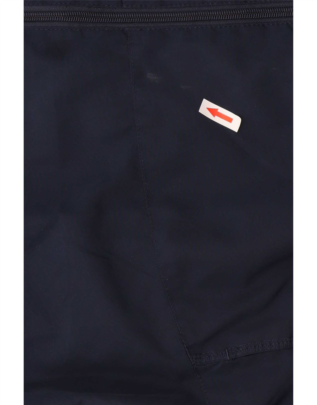 Umbro Mens Hooded Rain Jacket UK 42 XL Navy Blue Colourblock Polyester