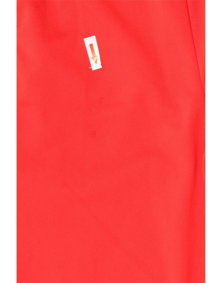 Adidas Boys Tracksuit Trousers Joggers 13-14 Years  Red Polyester