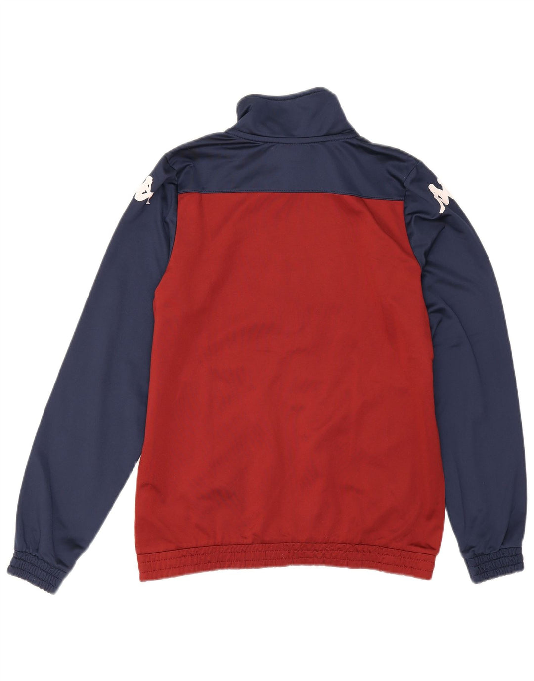 Kappa Herre grafisk træningsdragt Topjakke Lille Burgundy Colourblock
