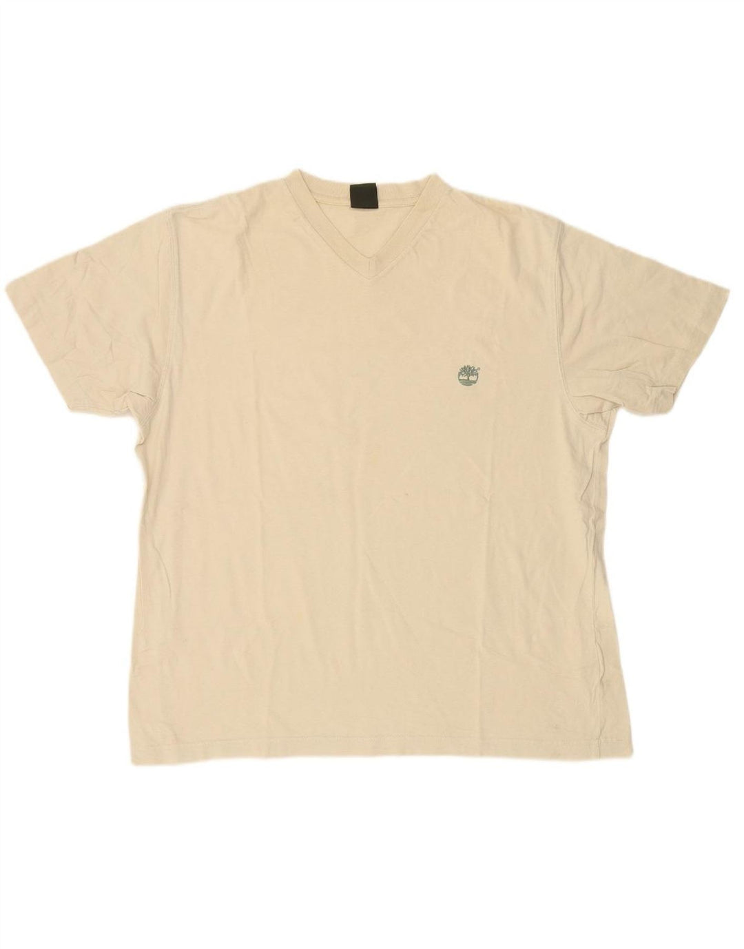 Camiseta masculina TIMBERLAND XL algodão bege
