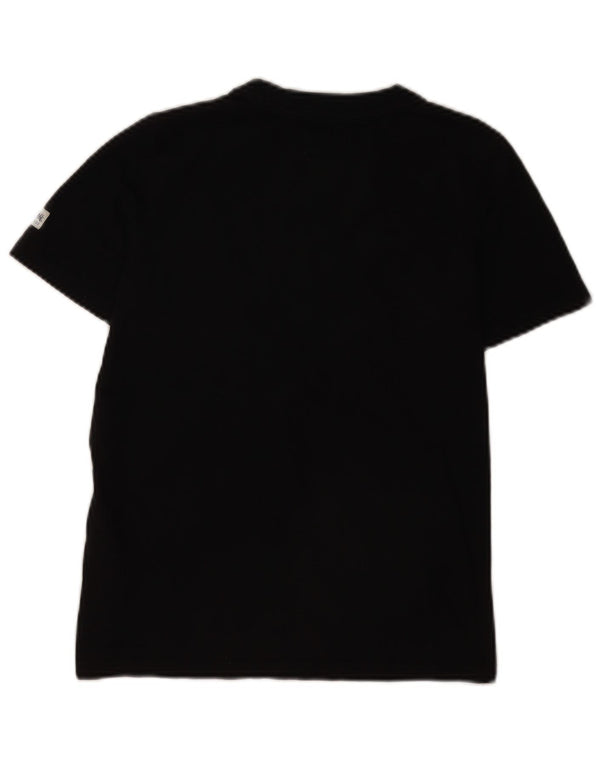 Superdry Γυναικείο T-Shirt Top UK 8 Small Black Βαμβακερό