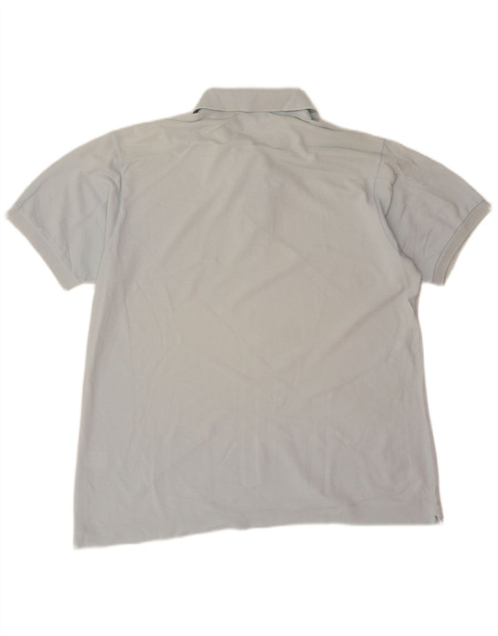 Lacoste Mens Polo Shirt Size 5 Large Blue Cotton