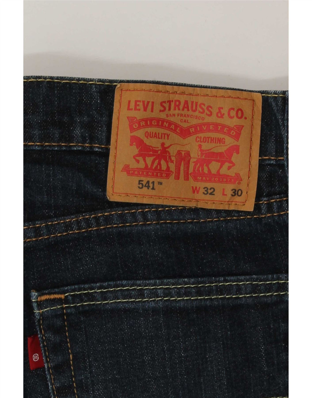 Levi's Mens 541 Tapered Jeans W32 L27 Blue Cotton
