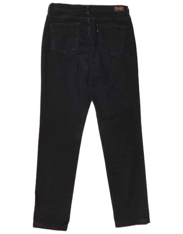 Levi's Womens 512 Skinny Jeans US 12 Large W30 L31 Navy Blue