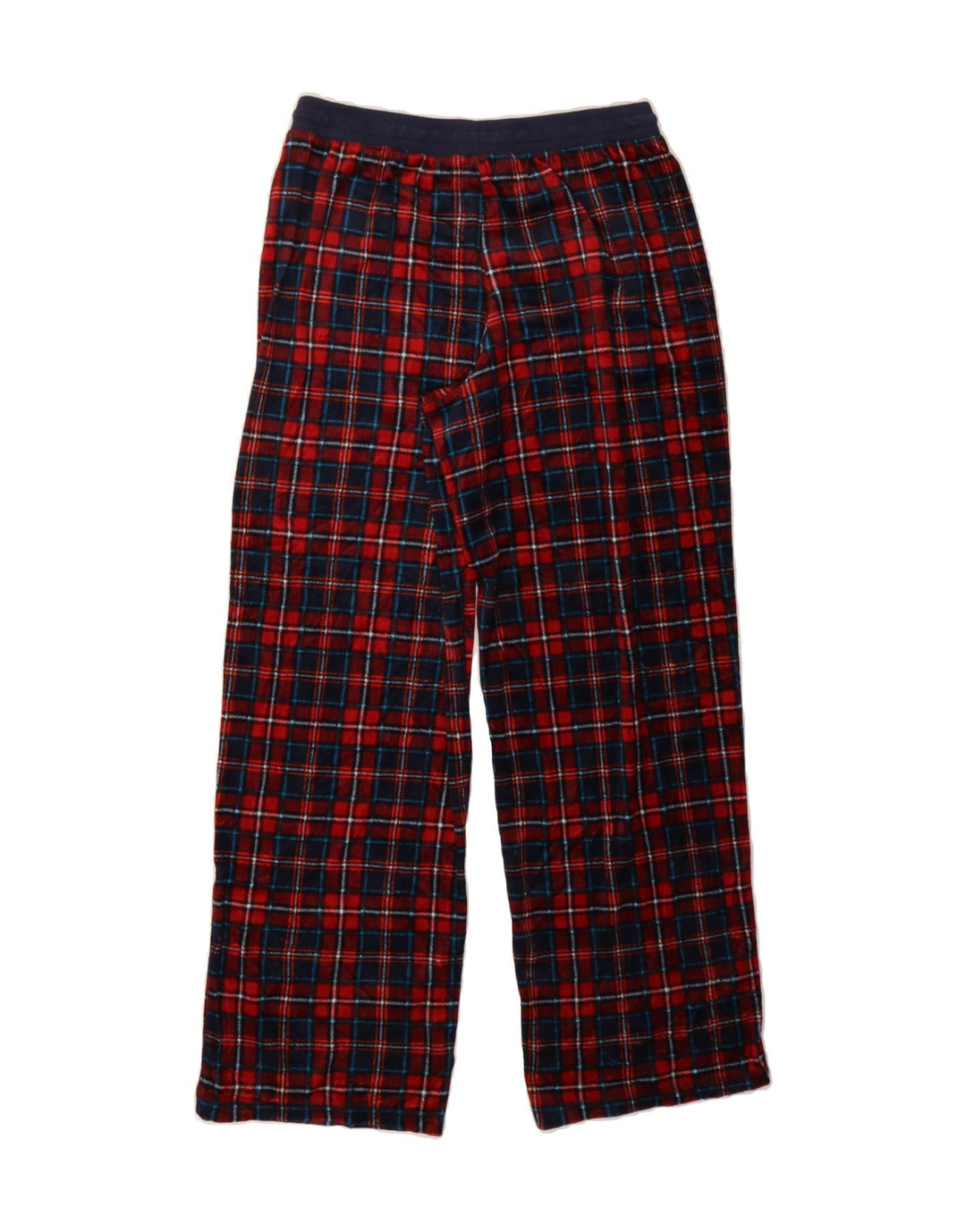 NAUTICA Womens Tracksuit Trousers UK 6 XS  Red Check Polyester Vintage Nautica and Second-Hand Nautica from Messina Hembry 