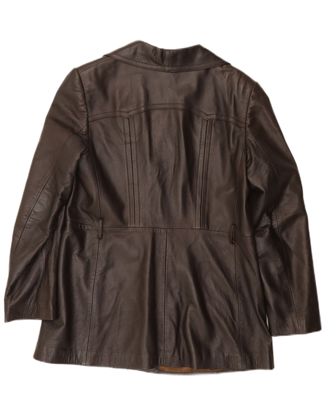 Everest Womens Leather Jacket IT 48 XL Brown