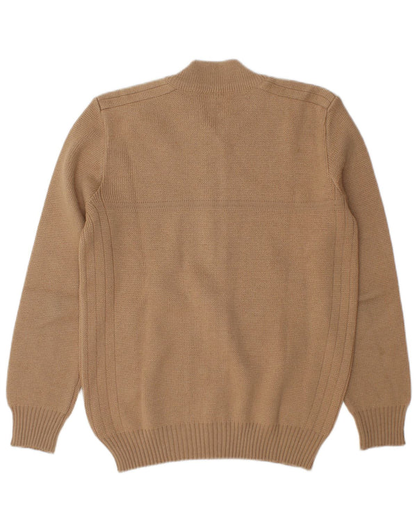 Vintage herre cardigan sweater Medium Beige