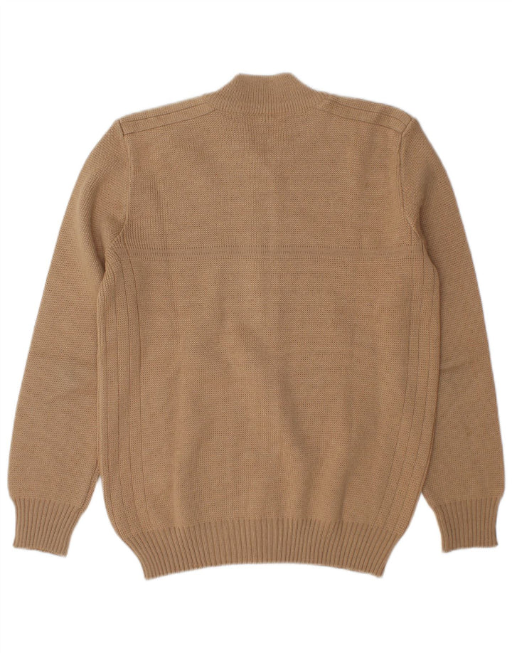 Vintage herre cardigan sweater Medium Beige