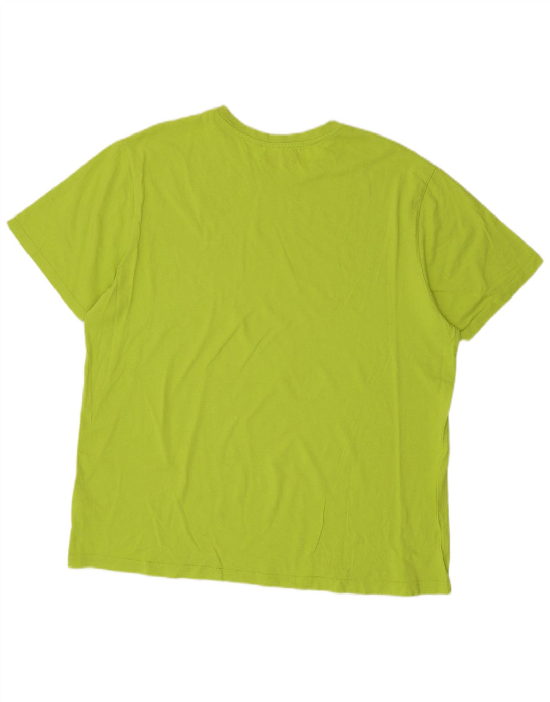 Kappa Herre T-Shirt Top 2XL Grøn Bomuld