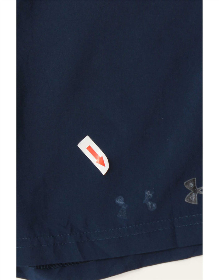 Under Armour Boys Sports Shorts 11-12 år Large Navy Blue Polyester