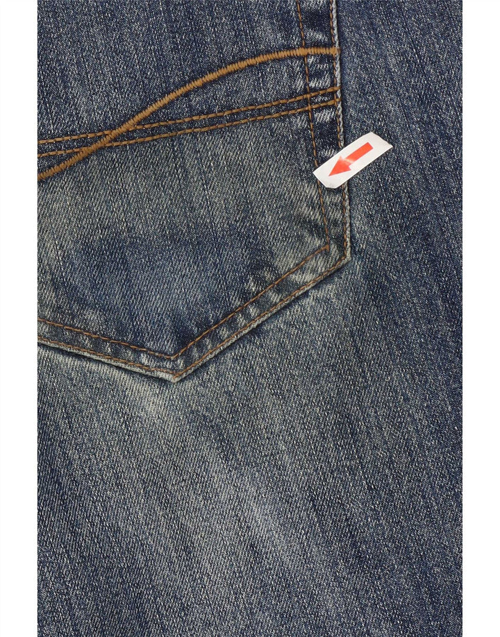 James Pringle Jean court homme W36 L26 bleu coton