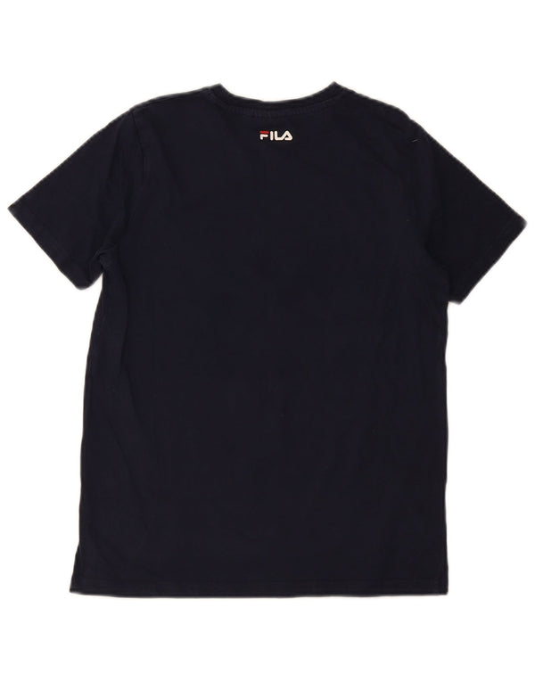 Fila Boys Grafikus póló 11-12 éves sötétkék felső