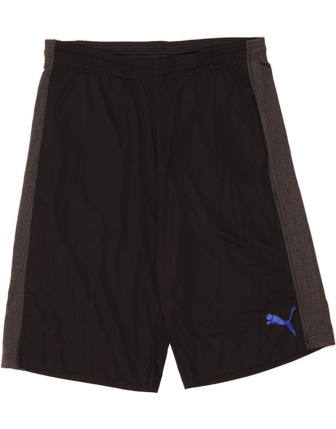 PUMA Mens Sport Shorts XL  Black Colourblock Polyester Vintage Puma and Second-Hand Puma from Messina Hembry 