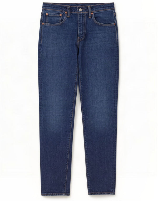 Levi's Mens 512 Slim Tapered Jeans W32 L32 Navy Blue Cotton