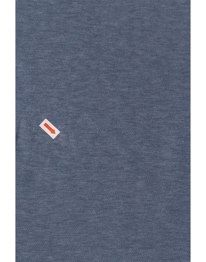 TOMMY HILFIGER Mens Polo Shirt Large Blue Cotton