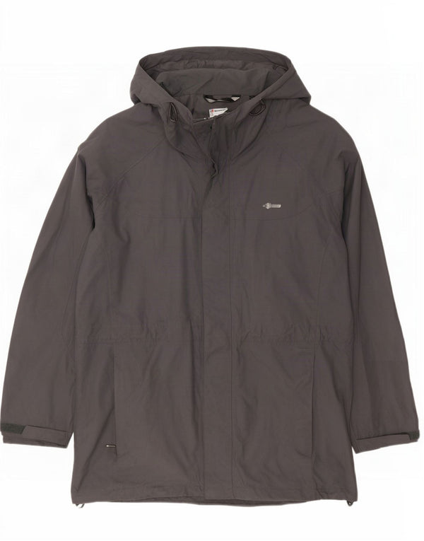 Berghaus Herren-Regenjacke mit Kapuze, UK 40, Größe L, Marineblau, Polyamid