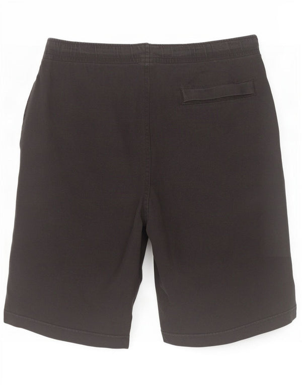 Pantaloncini sportivi Nike da uomo, cotone medio nero