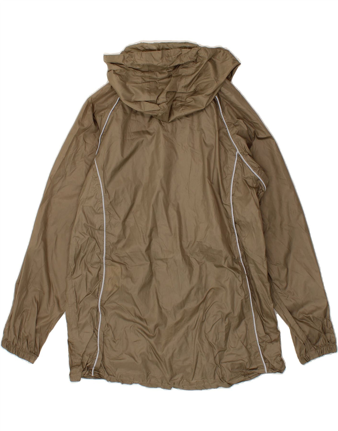MOUNTAIN WAREHOUSE Womens Hooded Raincoat UK 16 Large Khaki Vintage Mountain Warehouse and Second-Hand Mountain Warehouse from Messina Hembry 