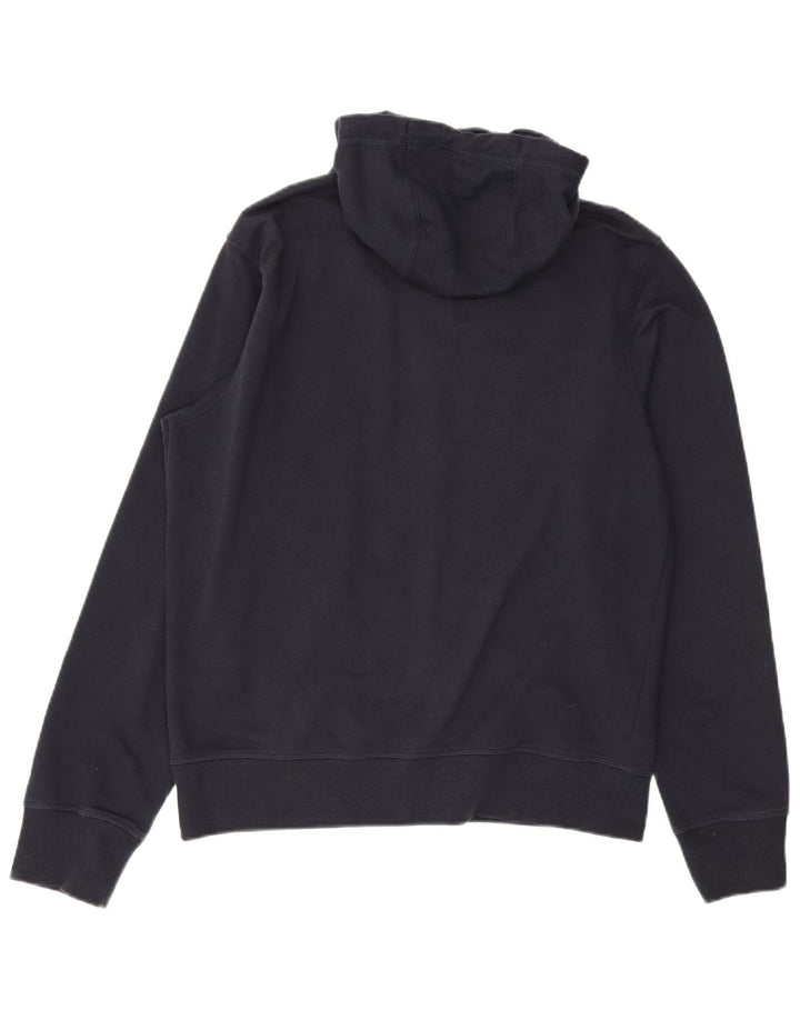 New Balance Mens Zip Hoodie Sweater Medium Navy Blue