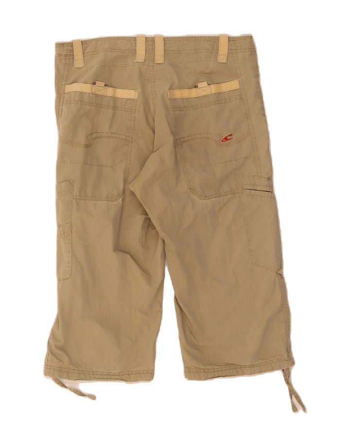 O'NEILL Mens Capri Cargo Trousers W34 L19 Beige Cotton