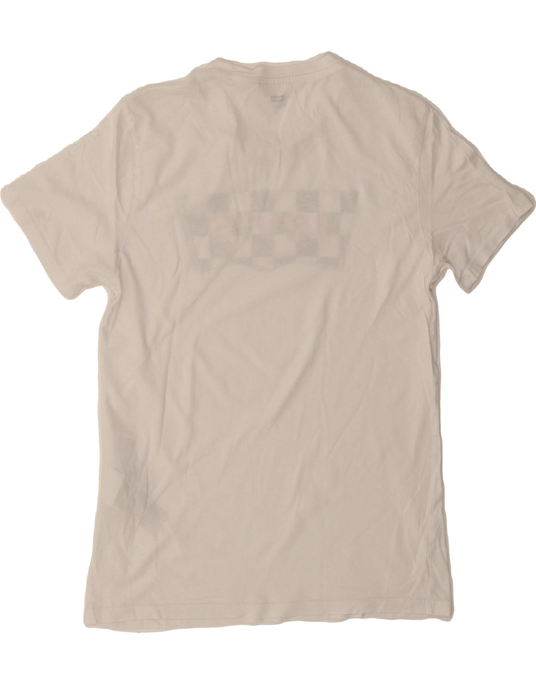 LEVI'S Mens Graphic T-Shirt Top Small White Cotton Vintage Levi's and Second-Hand Levi's from Messina Hembry 