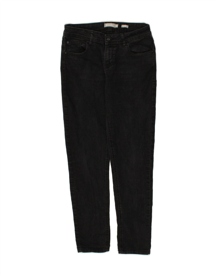 BENCH Womens Skinny Jeans W30 L28  Black Cotton Vintage Bench and Second-Hand Bench from Messina Hembry 