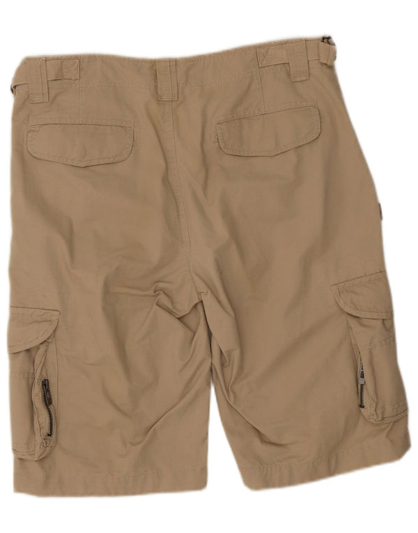 Vintage Herre Cargo Shorts W31 Medium Beige Bomuld