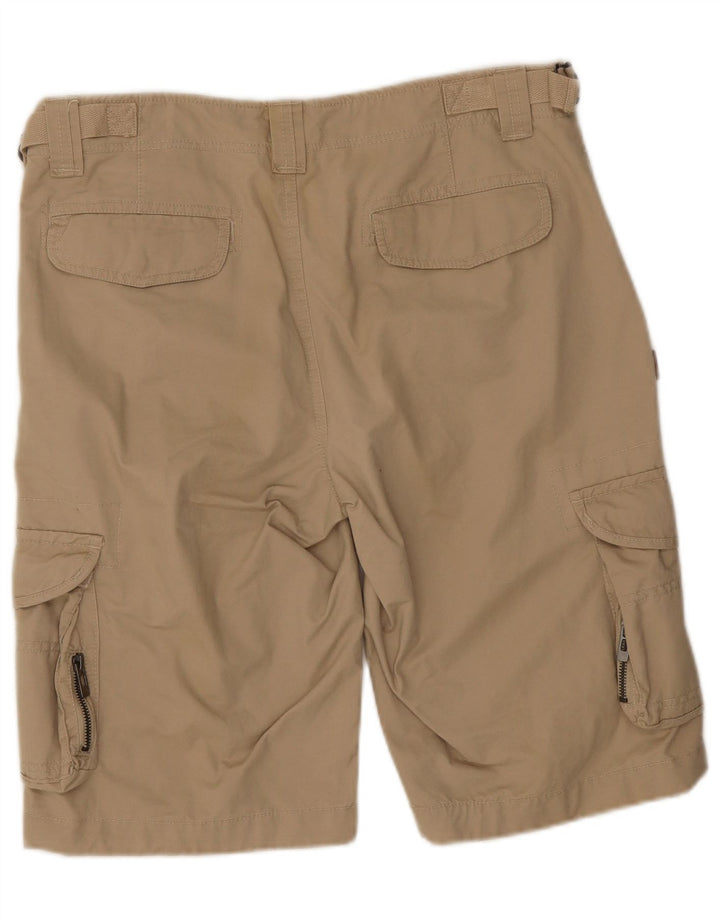 Vintage Herre Cargo Shorts W31 Medium Beige Bomuld