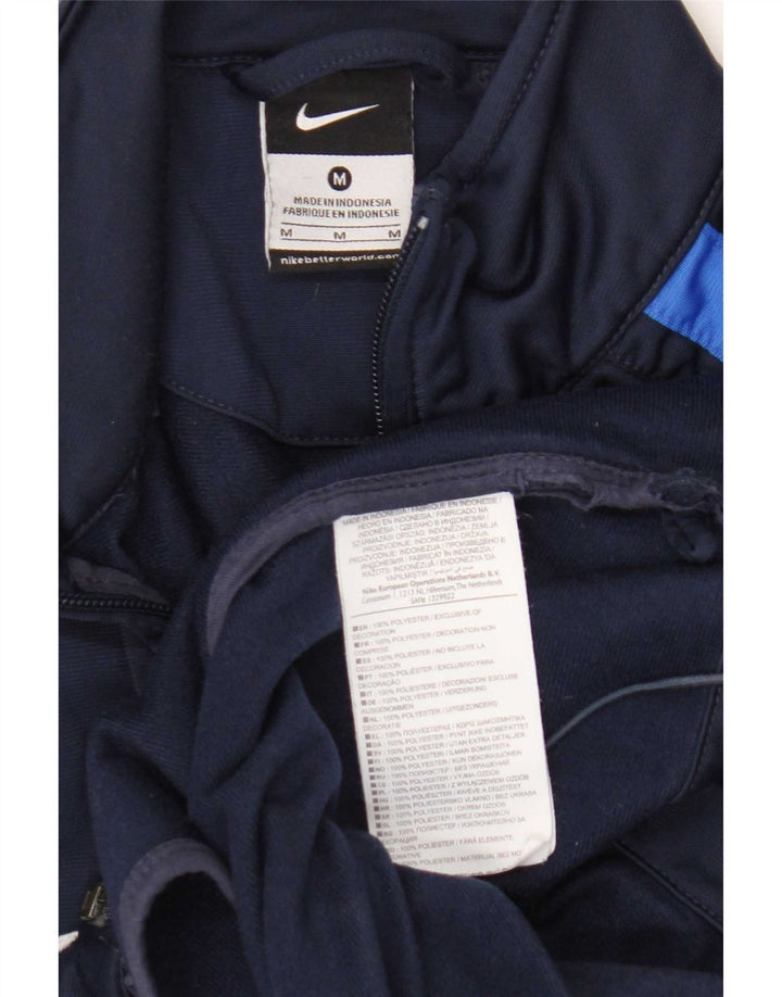 Giacca da tuta da uomo Nike, giacca media, blu navy, poliestere, sportiva