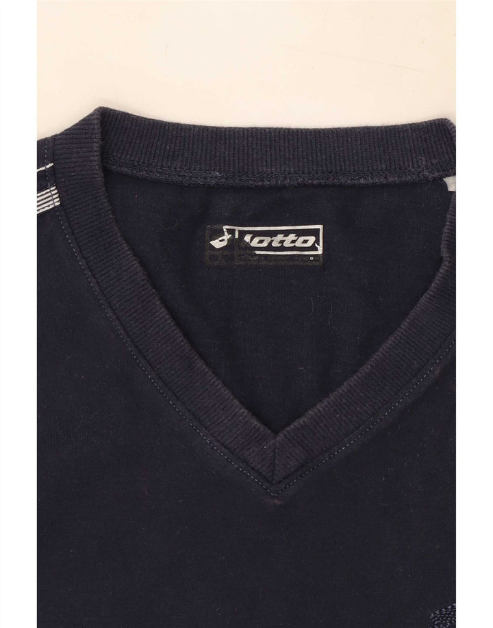 Ανδρικό T-Shirt Lotto Top Medium Navy Blue